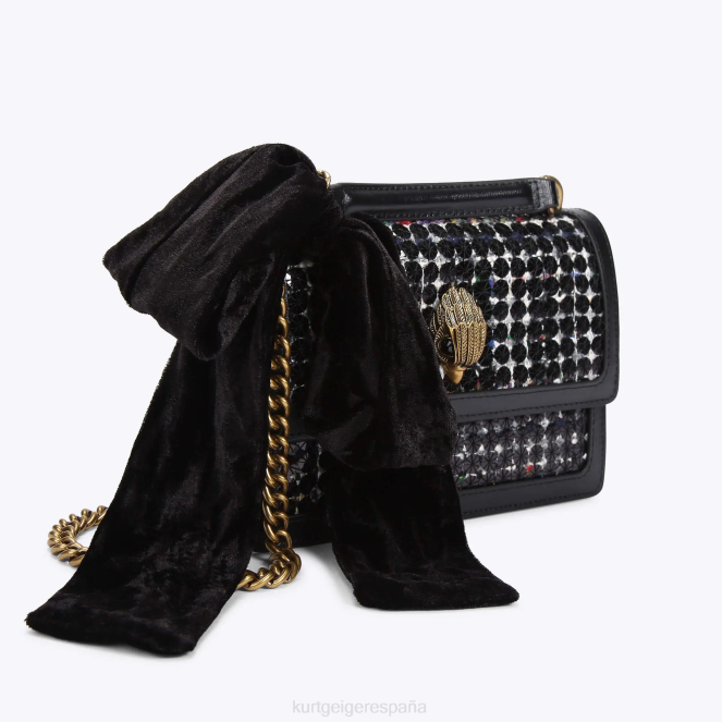 Kurt Geiger mujer bandolera pequeña london shoreditch 2LPR140 | bolsas negro